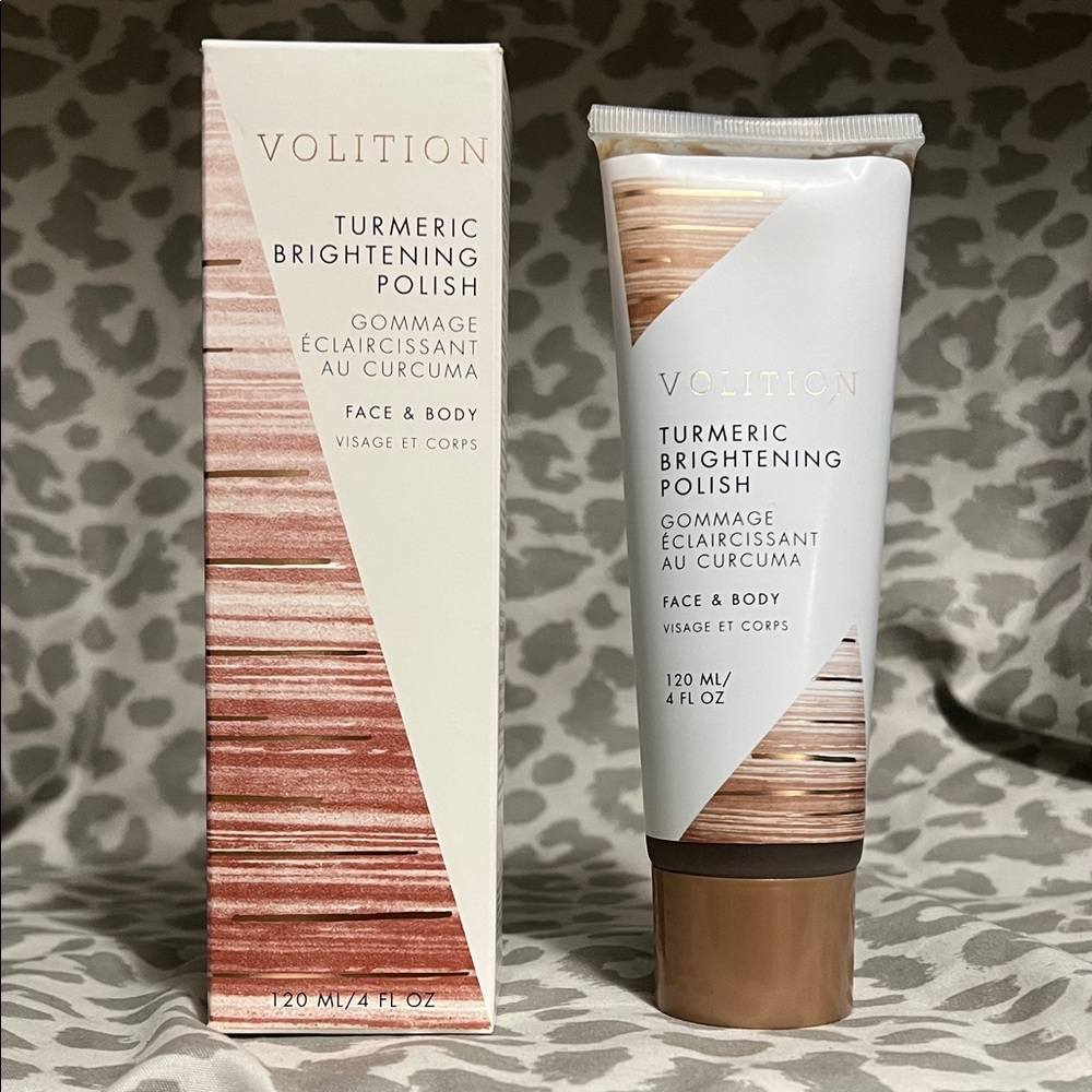 VOLITION turmeric brightening polish